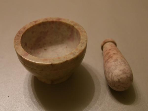 Mörser aus Speckstein