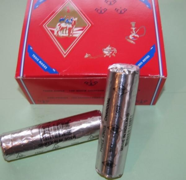 Holzkohle-Tabletten 33 mm Durchmesser (Paket)